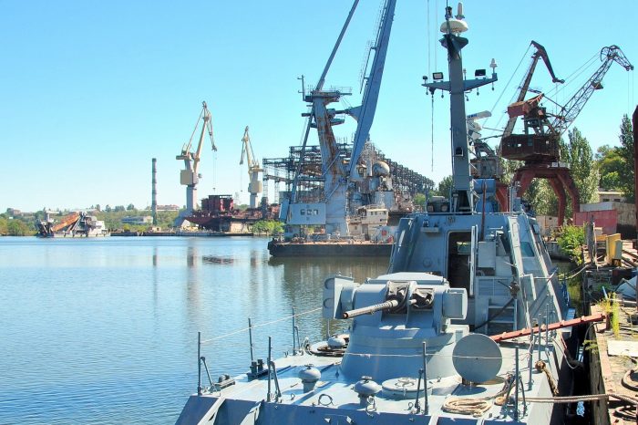 Завершился ремонт военного катера “Бердянск”