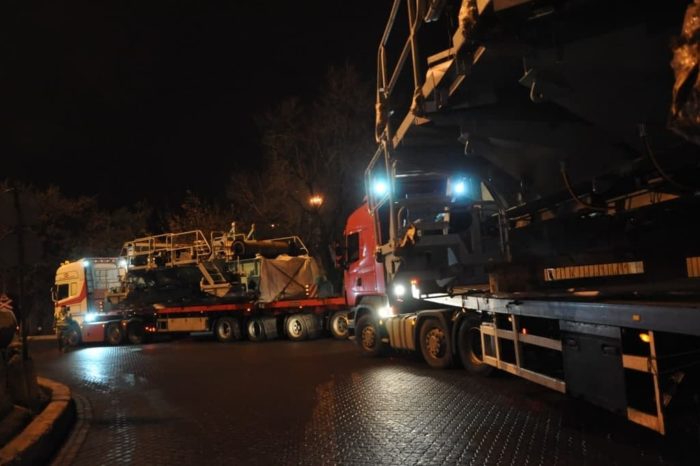 Одесский порт принял негабаритное оборудование экспортного назначения