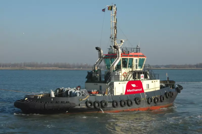 Буксир Methatug на метаноле одобрили для работы в порту Антверпена
