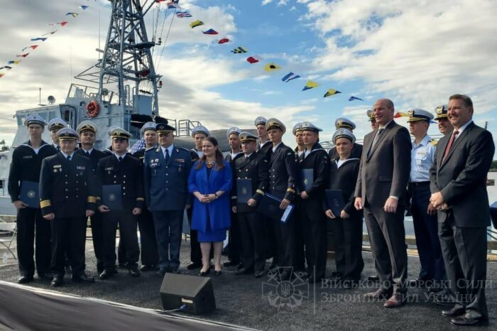 В США закончилась подготовка украинского экипажа катеров Айленд