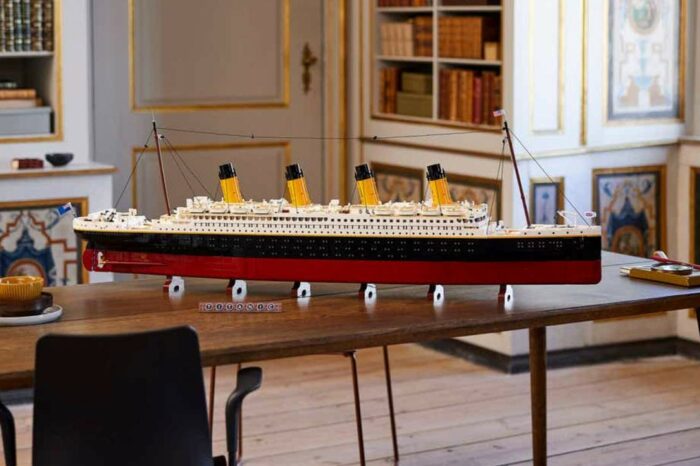 Модель «Титаника» из конструктора выпустили к годовщине катастрофы