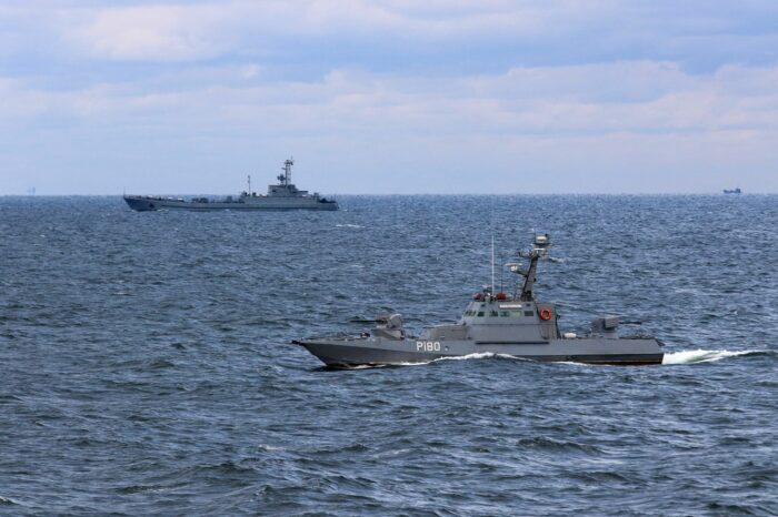 Украина задействует флот в четырех международных учениях