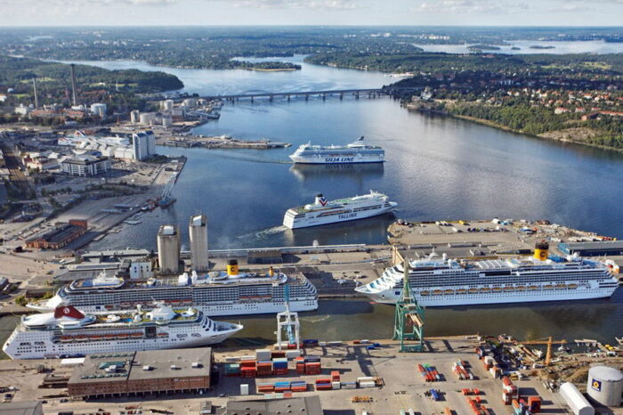 Порты Стокгольма готовятся к рекордному количеству круизов