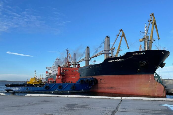 QTerminals Olvia отправил первые три судна с экспортным грузом