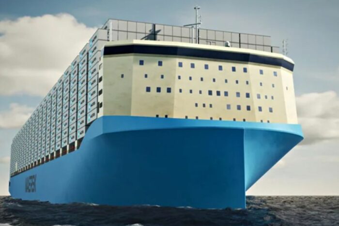 Maersk показали дизайн будущего контейнеровоза на метаноле (видео)