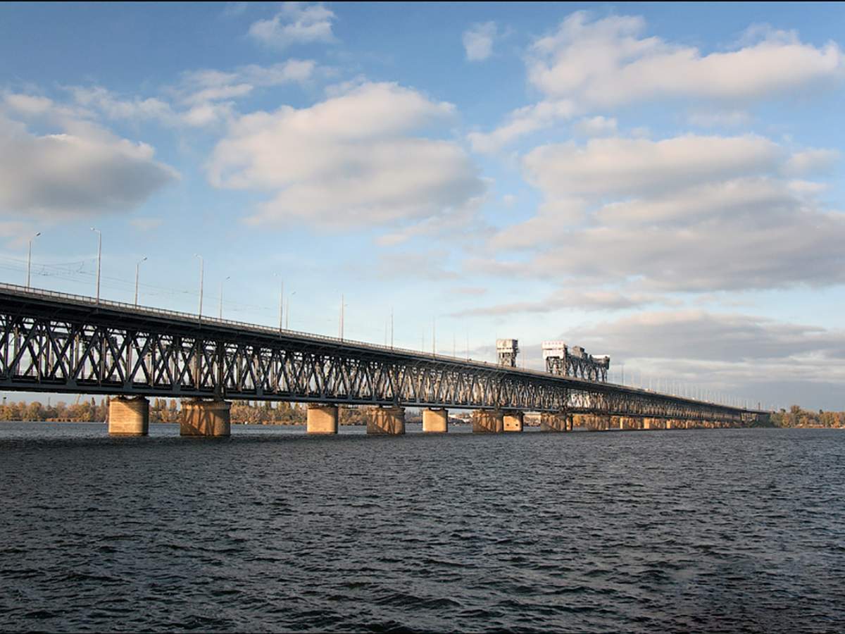 днепропетровск мост через днепр