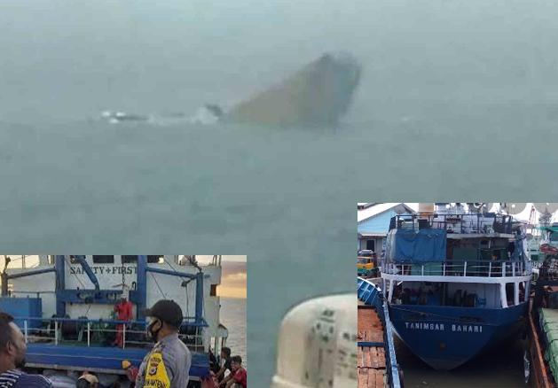 В Индонезии затонуло грузовое судно
