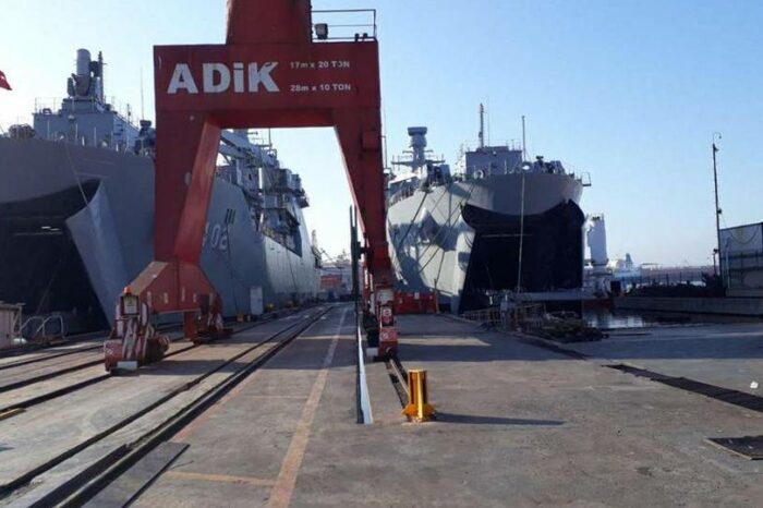 Турция построила современные десантные корабли для ВМС Катара