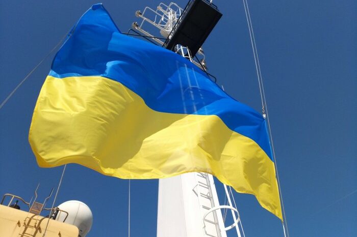 Морской «привет»: украинские моряки передали послание российскому флоту