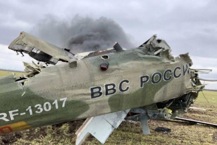 Украинские морпехи сбили 4 вражеских вертолета