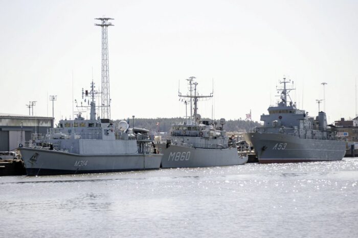 Три корабля НАТО прибыли в Финляндию