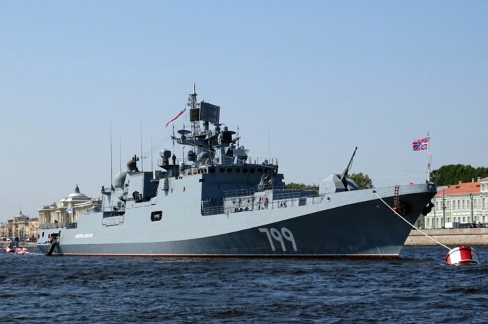 В Черное море вышел «Адмирал Макаров», новый флагман флота рф