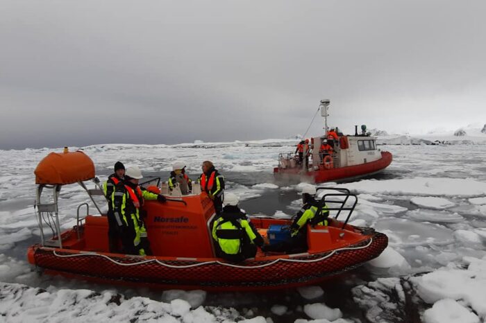 Британский преемник ледокола «Ноосфера» прибыл в Антарктику