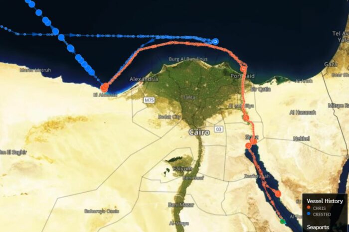 Россия использует египетский порт для обхода санкций на нефть