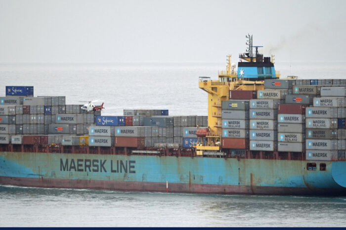 На контейнеровозі Maersk знайшли майже тонну кокаїну