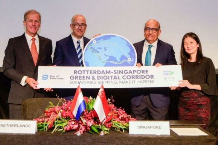 Сингапур и Роттердам создадут самый длинный в мире зеленый транспортный коридор
