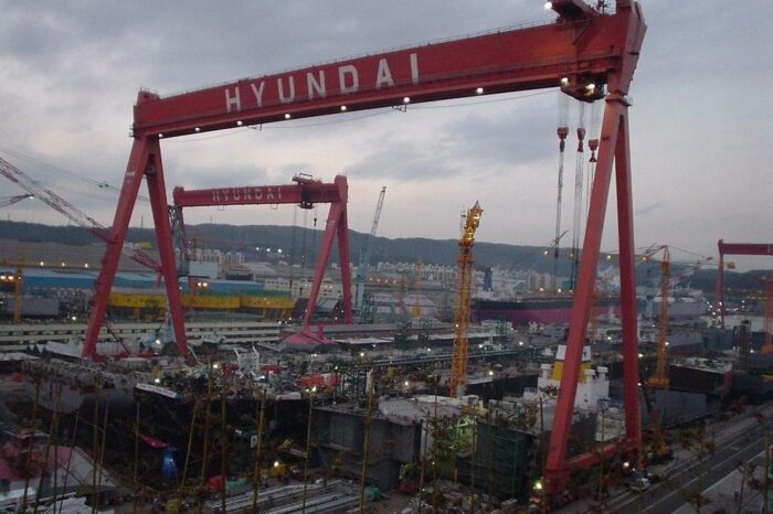 У Південній Кореї знову відкрили верф Hyundai Gunsan