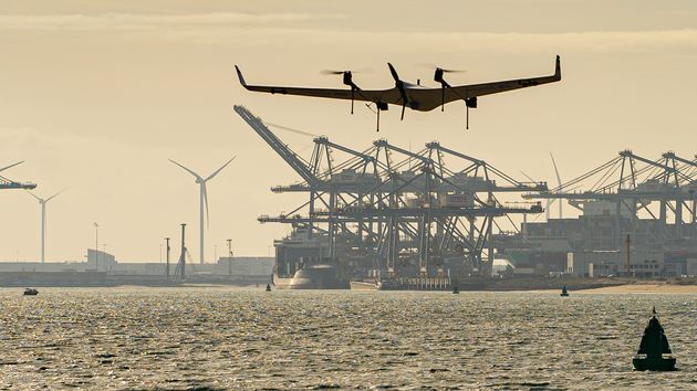 Порт Роттердама буде дронами моніторити забруднення