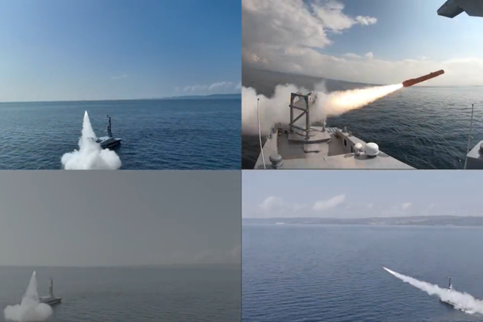 Туреччина вперше провела стрільби ракетою з морського дрона (ВІДЕО)