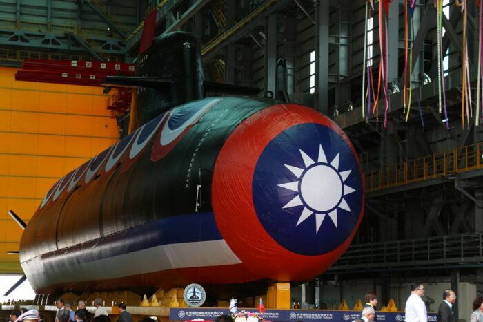 Тайвань представив першу субмарину власного виробництва 