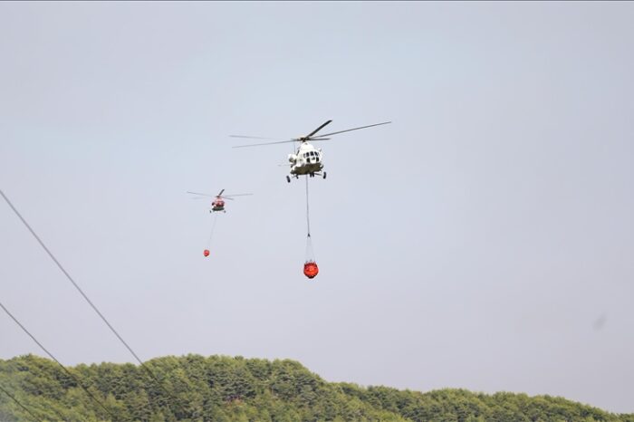 Водолази шукають вертоліт, який розбився над водосховищем у Туреччині