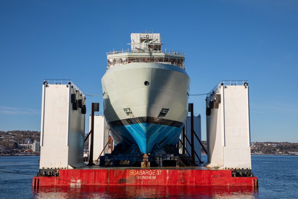 Арктичний патрульний корабель спустили на воду в Канаді 