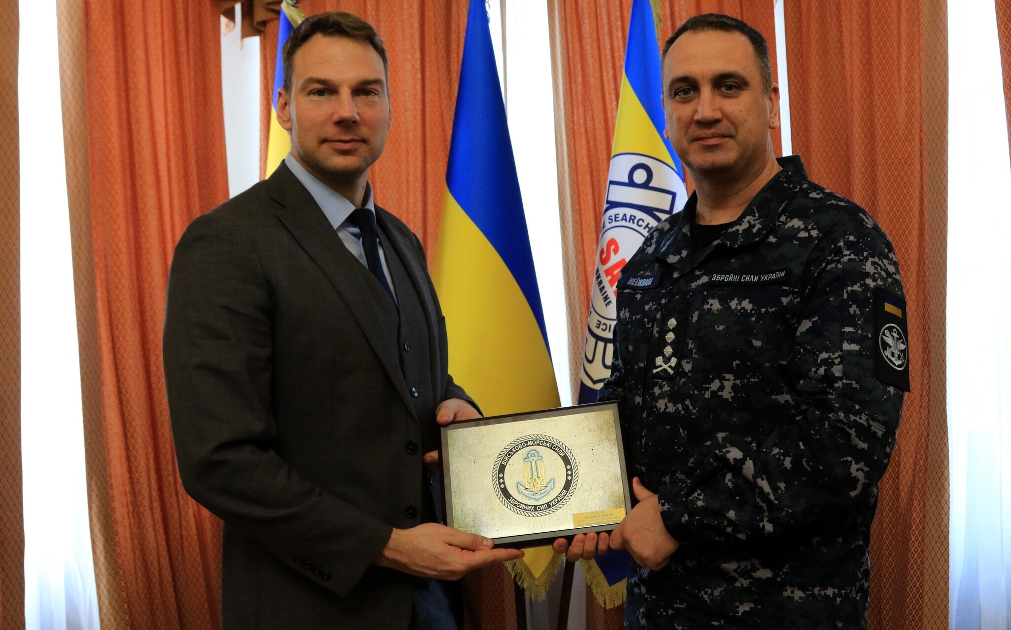 Неїжпапа обговорив з представником Естонії посилення ВМС ЗСУ ...
